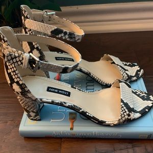 Pruce Ankle Strap Block Heel Sandals